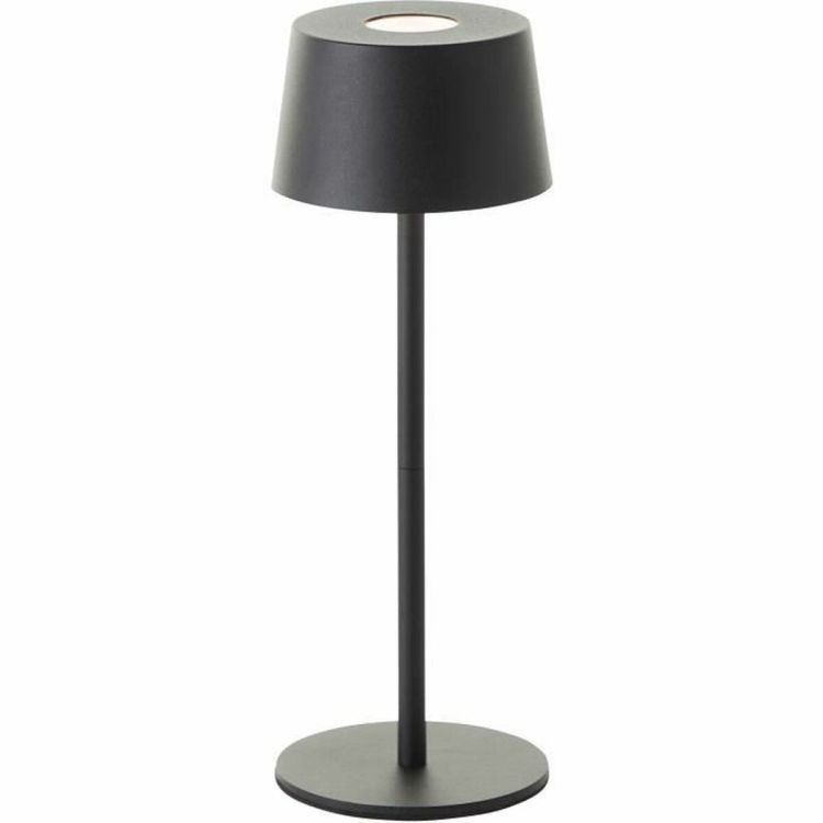 Brilliant Jona G40900/06 rechargeable LED table lamp black IP44 25 cm