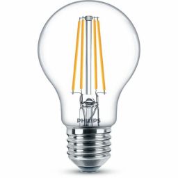 Philips filamentlamp helder 60W E27 2700K (2 stuks)