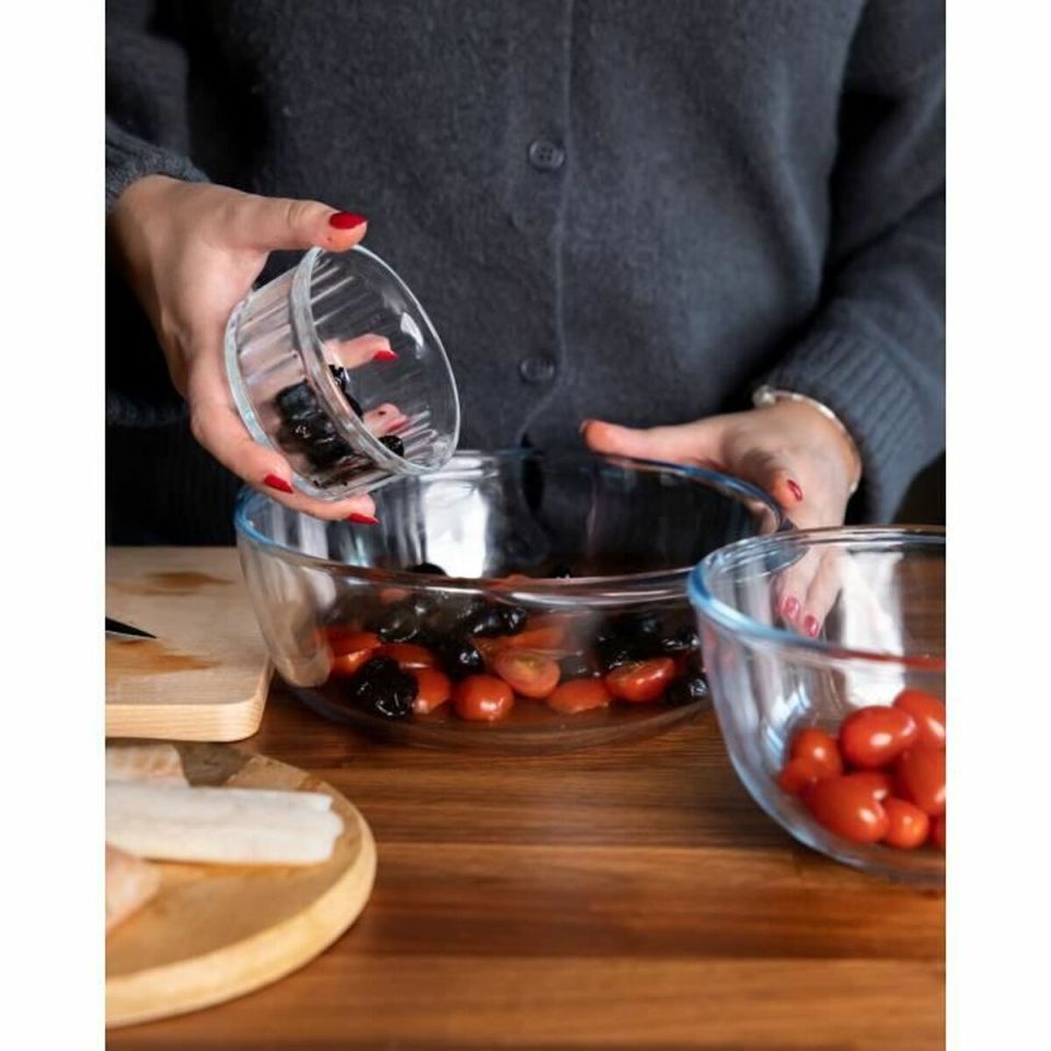 Pan met Deksel Pyrex Essentials 23 x 11 x 27 cm Transparant Glas 32 L