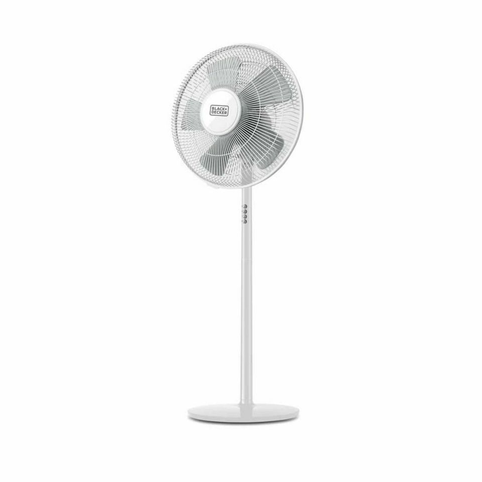 Black & Decker standing fan BXEFP60E 60W white