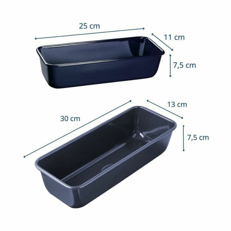 Dr. Oetker Back-Liebe set van 2 cakevormen 25 en 30 cm