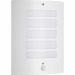 Brilliant Todd 47698/05 outdoor wall light white with motion sensor IP44 E27 29 cm