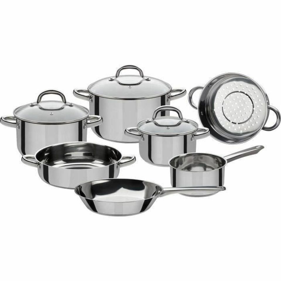 GSW Montreal RVS inductie pannenset 24 cm 10-delig