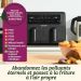 Cuisinart AirTwin XXL Dual-Zone Airfryer AFD10OBLE 10.4L 2400W