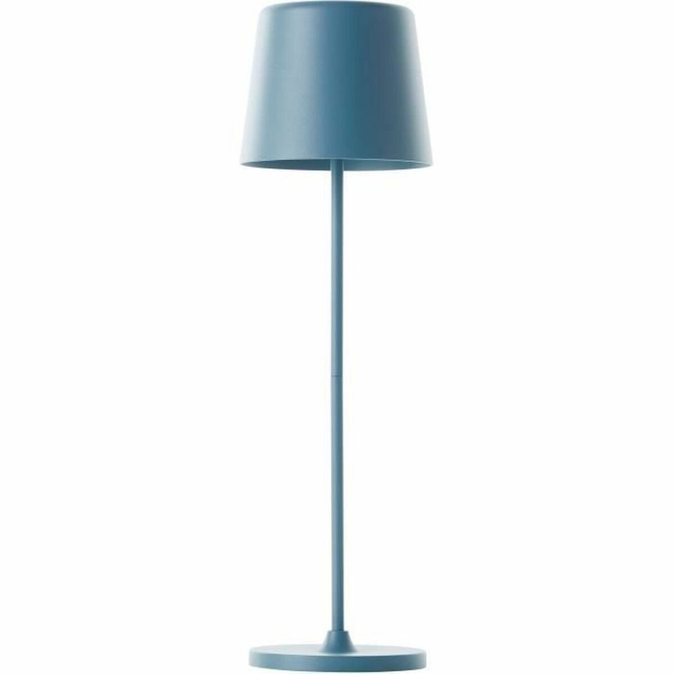 Brilliant Kaami G90939/04 rechargeable LED table lamp light blue IP44 37 cm