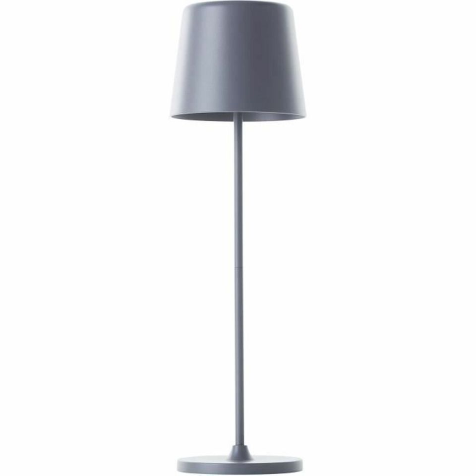 Brilliant Kaami G90939/22 rechargeable LED table lamp gray IP44 37 cm