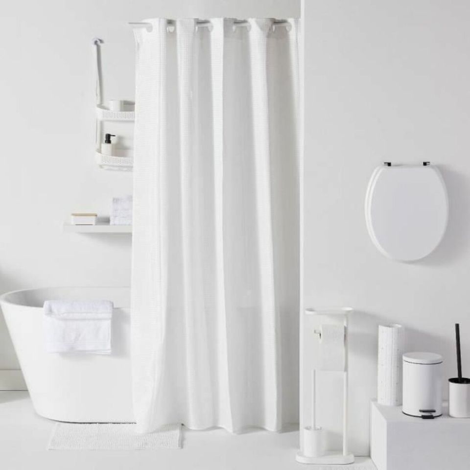 Badset TODAY HOY Wit Plastic Modern 4 Onderdelen (4 Stuks)