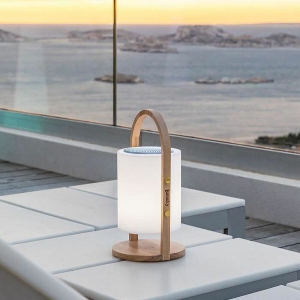 Lumisky Woody Play bluetooth speakerlamp LED IP44