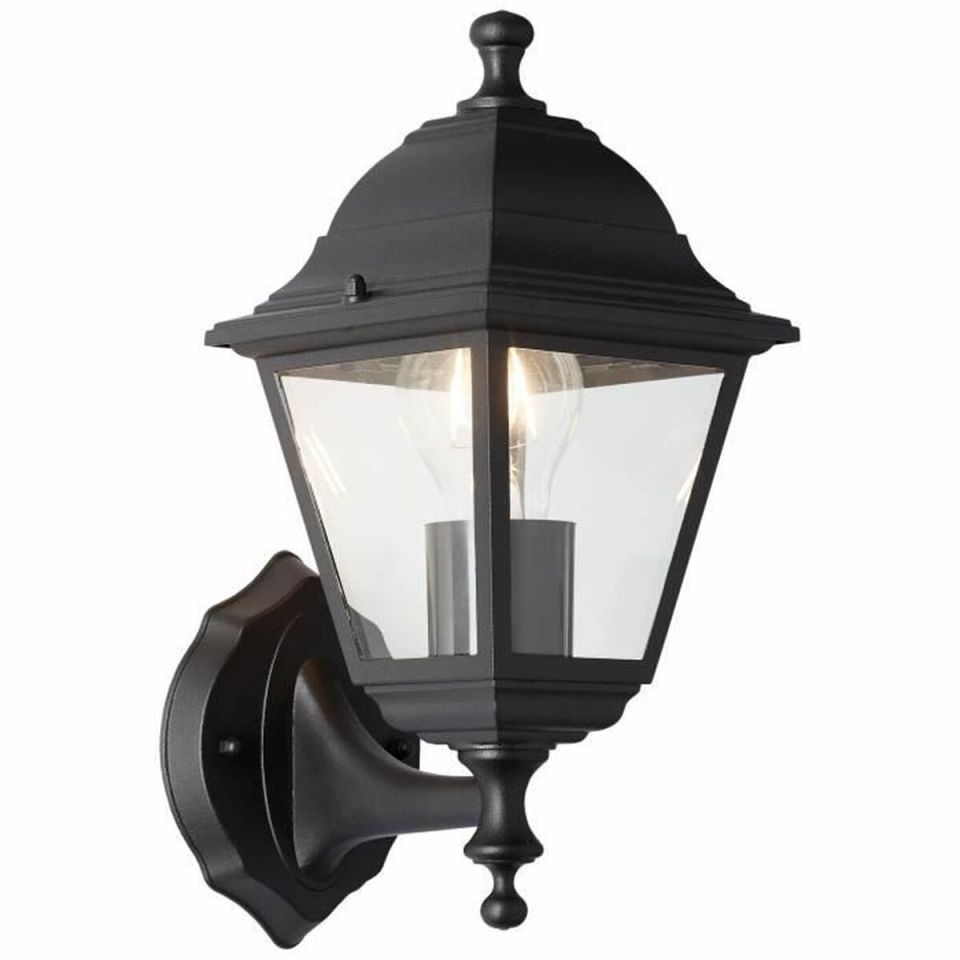 Brilliant Nissie 90991A06 buitenwandlamp zwart IP44 E27 31 cm