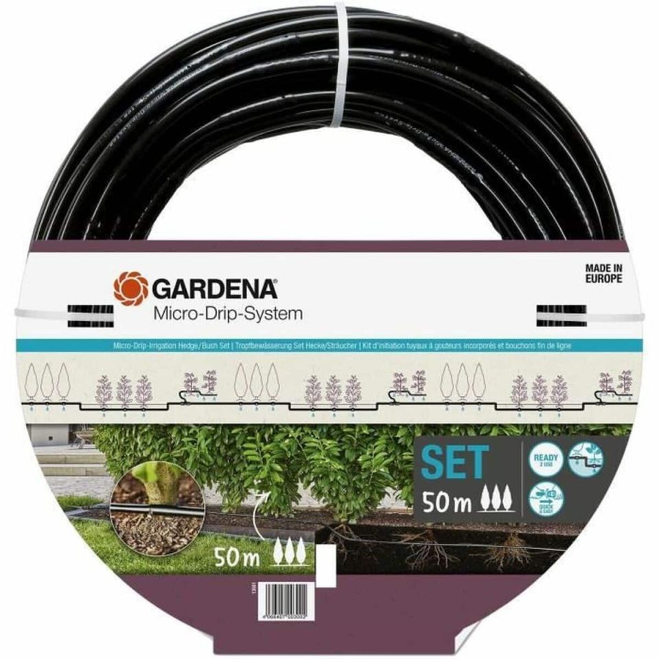 Gardena Micro-Drip Hedge/Shrub Set, 50 m, 13 mm