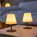 Lumisky TWINS set 2 draadloze LED tafellampen grijs
