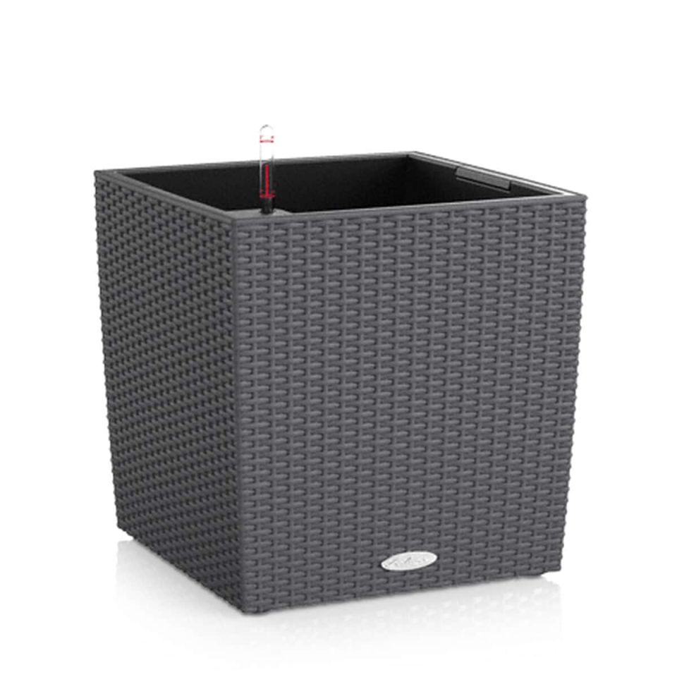 Lechuza CUBE Cottage 30 plantenbak graniet set