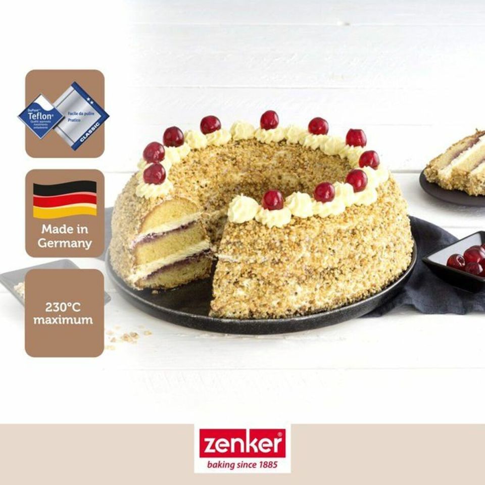 Zenker baking mold set kouglof and savarin 25/28 cm
