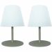 Lumisky TWINS Olive set van 2 draadloze tafellampen