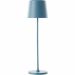 Brilliant Kaami G90939/04 rechargeable LED table lamp light blue IP44 37 cm