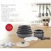 Art & Cuisine AC1824 pannenset 18-delig inductie met afneembaar handvat