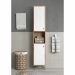 Trendteam Touch hoge badkamerkast wit eiken 191 cm
