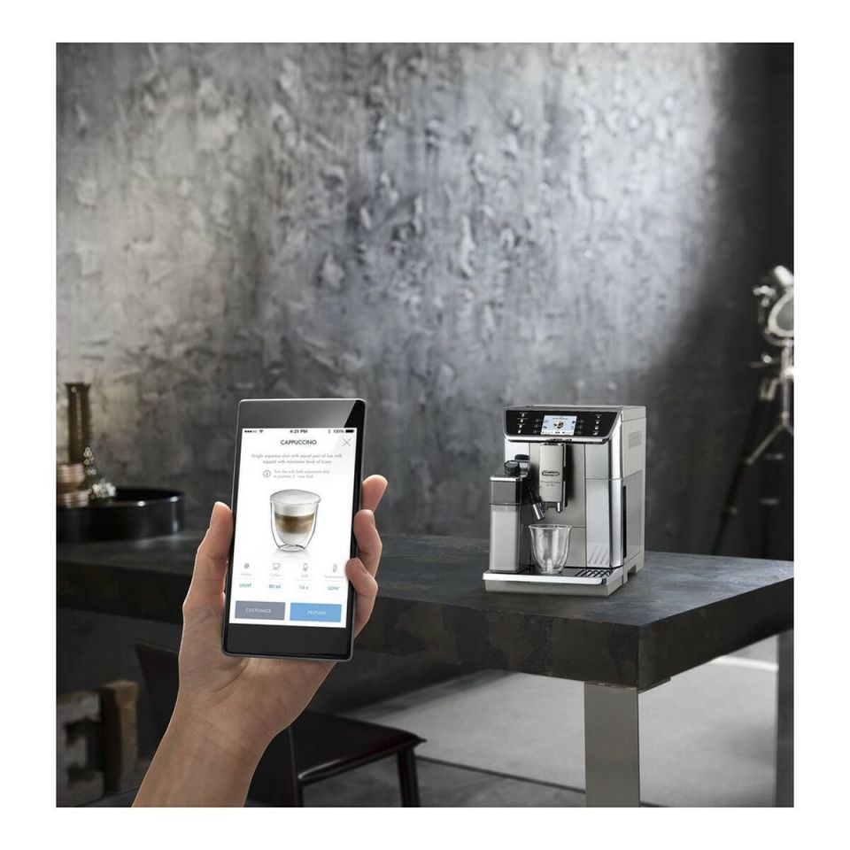 De’Longhi PrimaDonna Elite ECAM650.55.MS volautomaat zilver/zwart