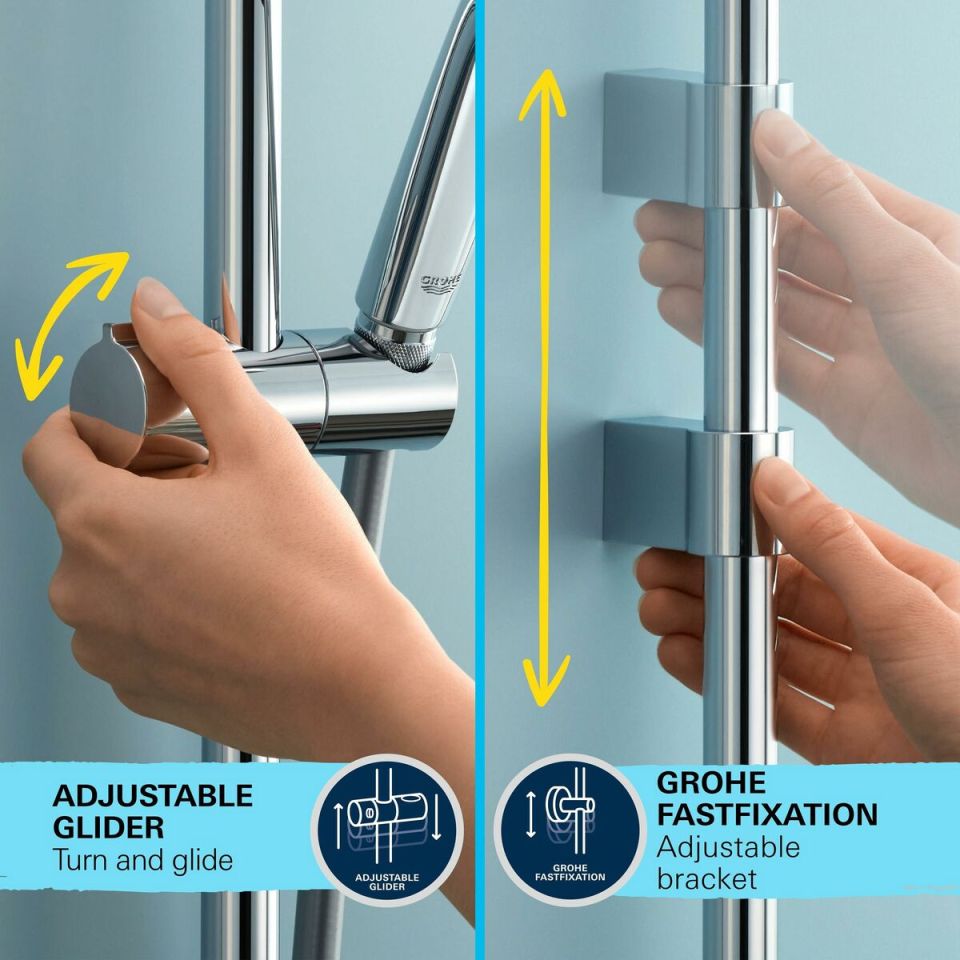 GROHE Vitalio Comfort 110 shower set 2 positions