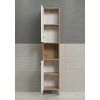 Trendteam Touch hoge badkamerkast wit eiken 191 cm