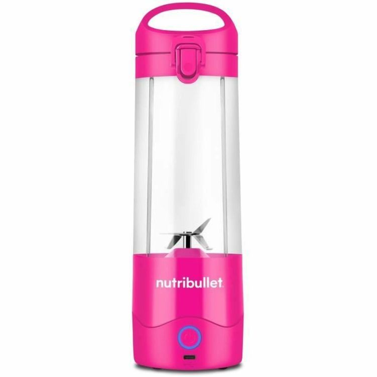 Nutribullet Portable roze blender 475 ml op accu