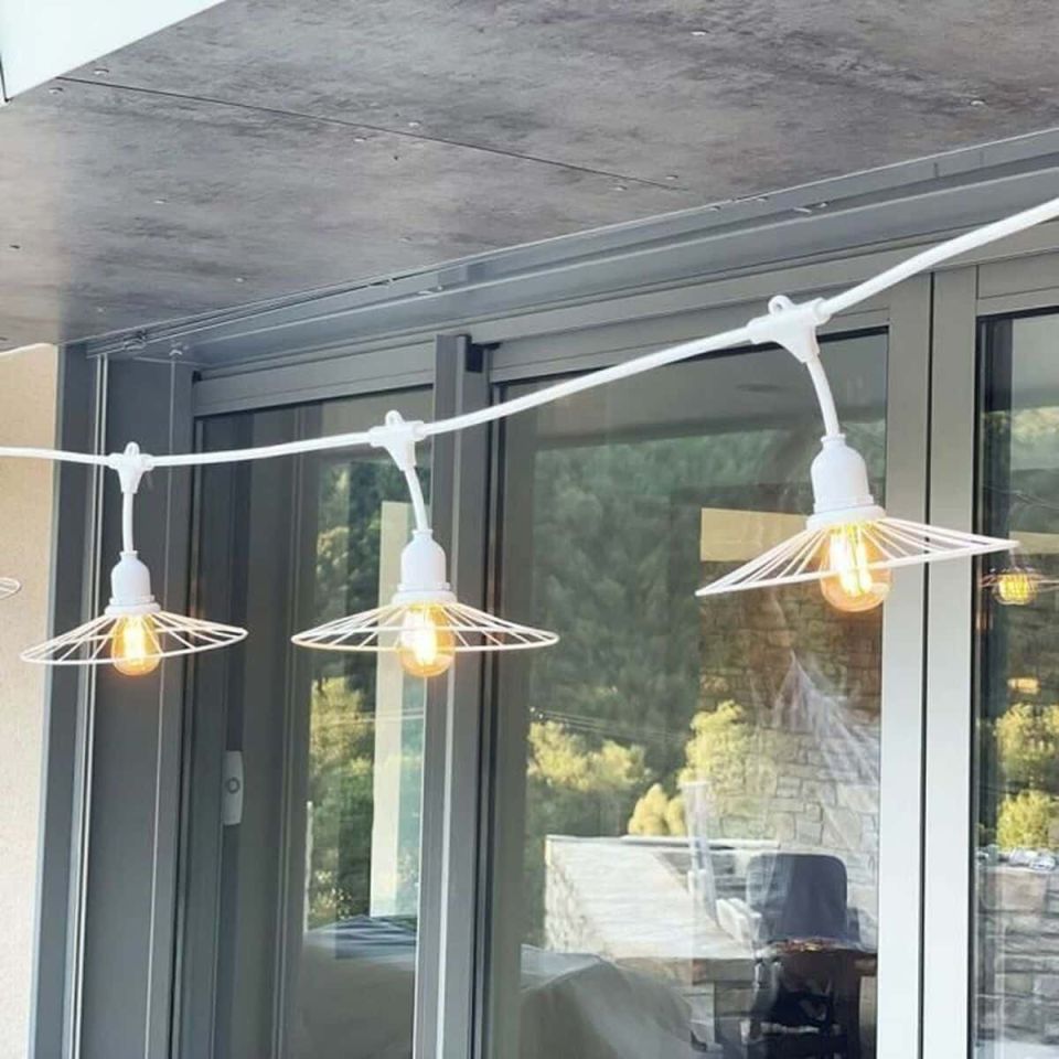 Lumisky Chic White Light lichtsnoer 6 m met 10 lampen