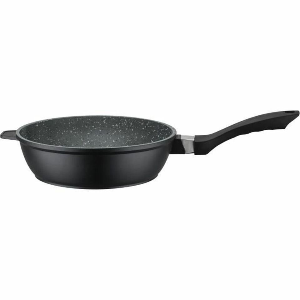 GSW Gourmet Granit inductie pannenset zwart 10-delig