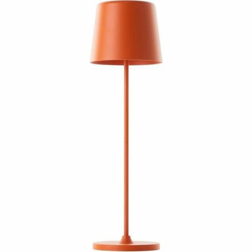 Brilliant Kaami G90939/77 rechargeable LED table lamp orange IP44 37 cm Brilliant LED table lamp 2W orange IP44 touch lamp indoor outdoor design lighting
