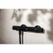 GROHE Precision Start thermostatic shower valve matte black