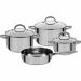GSW Montreal RVS pannenset inductie 24 cm 7-delig
