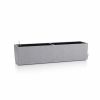 LECHUZA BALCONERA Stone 80 plantenbak steengrijs