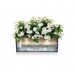 Lechuza Balconera Color 50 balcony planter slate gray