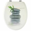 Gelco ZEN toiletzitting wit MDF softclose universeel