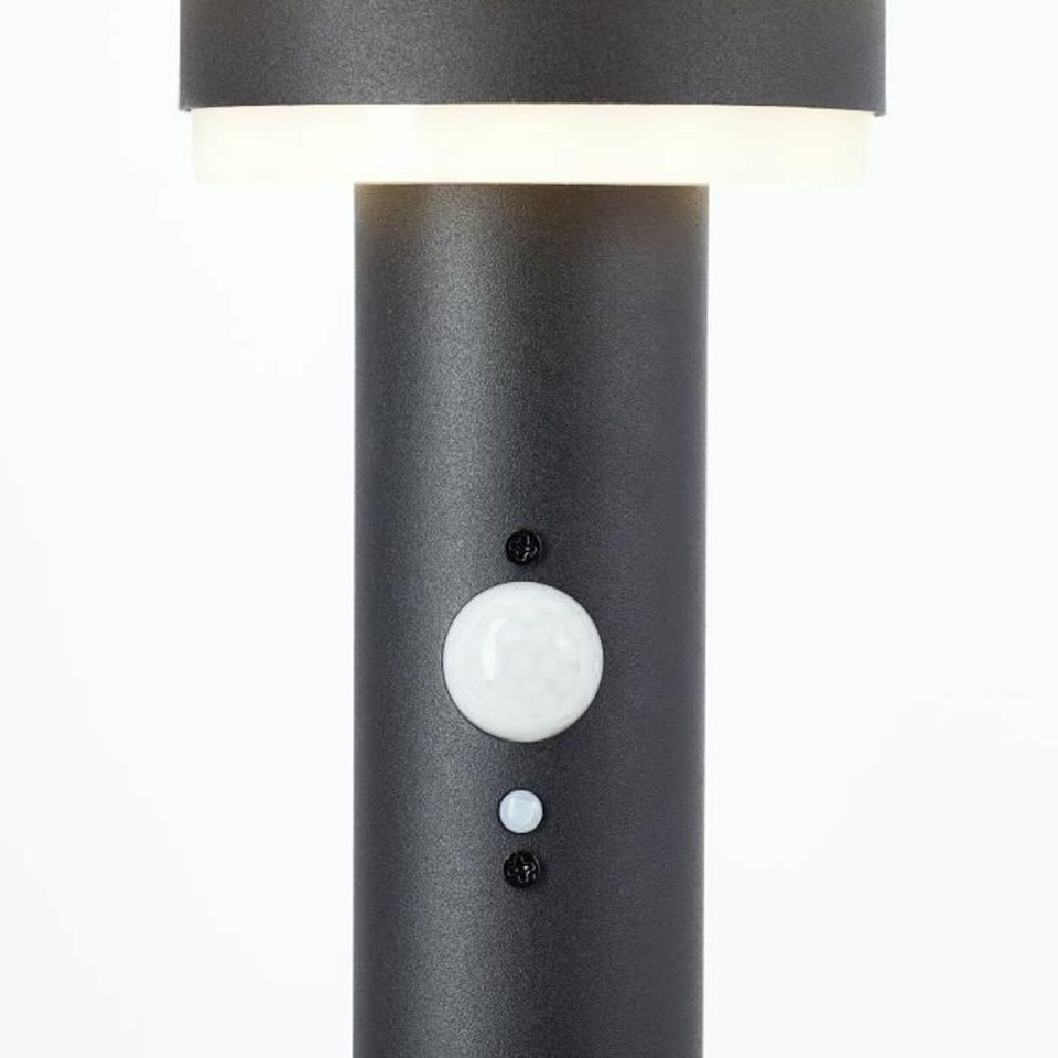 Brilliant Garvina solar staande buitenlamp zwart 85 cm