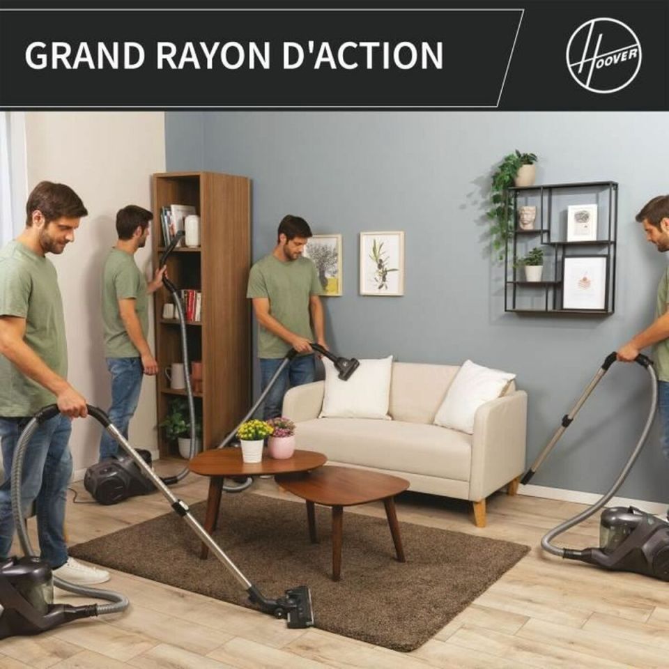 Hoover HP321PAF stofzuiger 850W zwart/grijs
