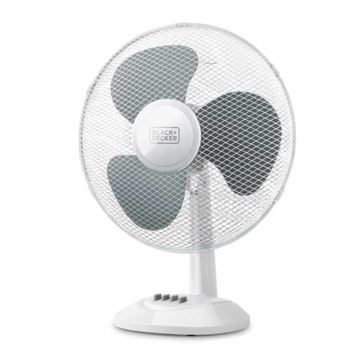 Black & Decker BXEFD42E table fan 40W 40 cm white Table fan Black & Decker ES9440030B White Black 40 W | Huisbest.nl