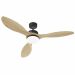 Farelek Oklahoma ceiling fan black Ø137 cm 100W LED