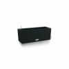 Lechuza Balconera Cottage 50 balkonbak zwart 8L