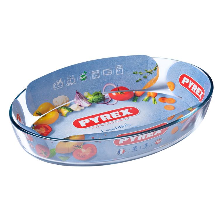 Pyrex 346B000 ovale ovenschaal 3L 35×24 cm glas