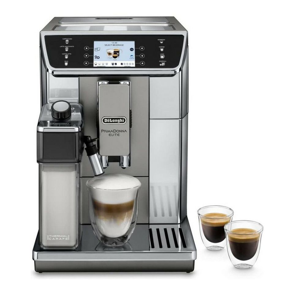 De’Longhi PrimaDonna Elite ECAM650.55.MS volautomaat zilver/zwart