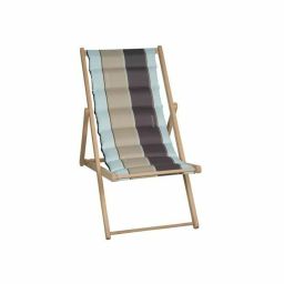 Jardin Prive I Love beach lounger gray beech wood