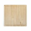 Livoo MES141 XXL cutting board rubber wood 46 x 46 cm