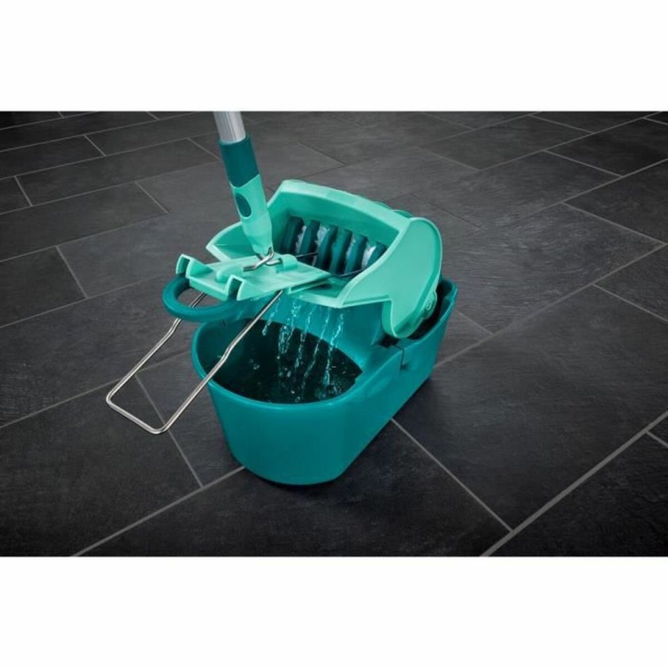 Leifheit Profi Compact dweilpers emmer 8 liter groen