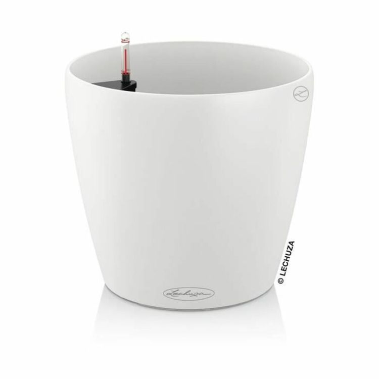 Flower Pot Lechuza White Polypropylene Circular | Huisbest.nl