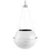 LECHUZA BOLA Color 32 hanging pot white self-watering