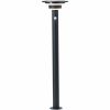 Brilliant Garvina solar staande buitenlamp zwart 85 cm
