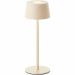 Brilliant Jona G40900/09 oplaadbare LED tafellamp beige IP44 25 cm