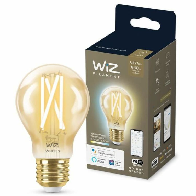 WiZ Connected Filament Amber E27 7W 640lm 2000-5000K