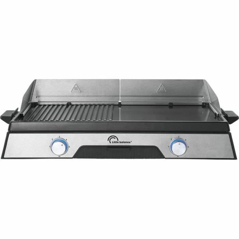 Little Balance 8735 plancha with grill zone 2200W black