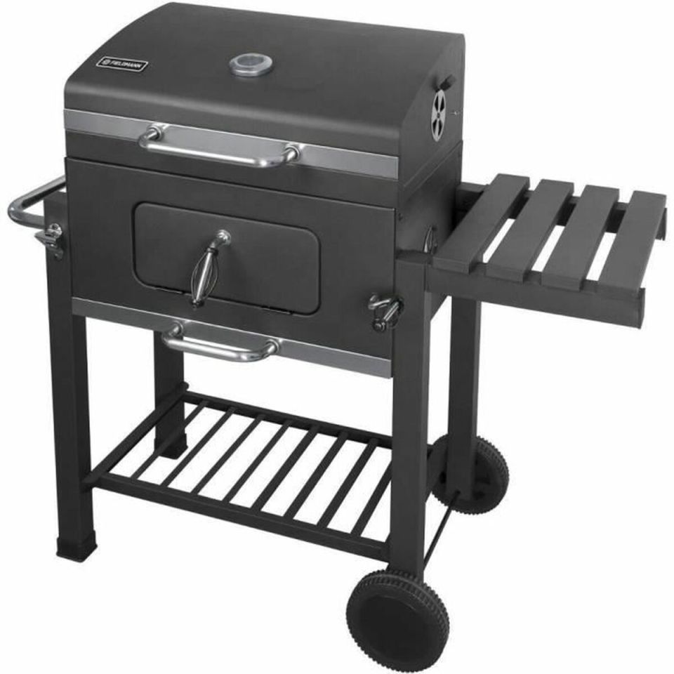 Fieldmann FZG 1008 houtskoolbarbecue met deksel